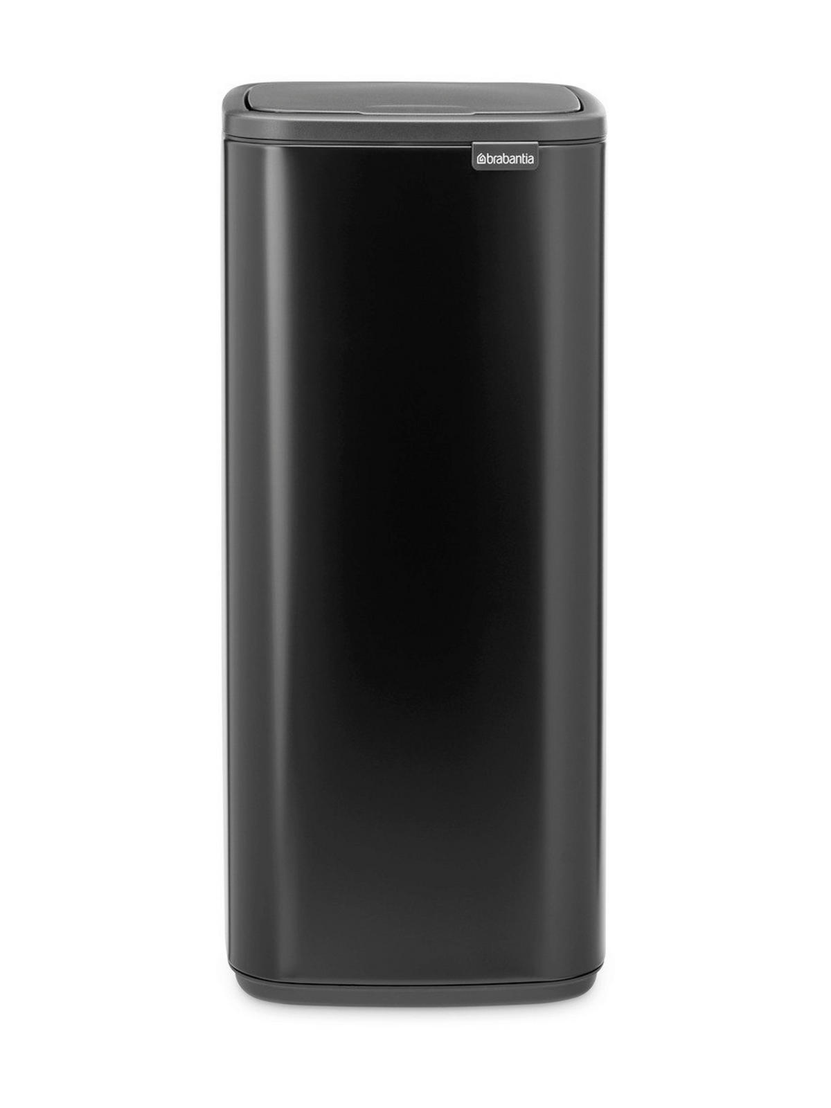 KANTA SA PAPUČICOM  30 l   - crna/antracit, Dizajnerski, metal/plastika (28/65/30,5cm) - Brabantia