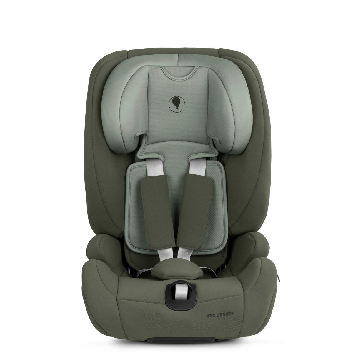 KINDERAUTOSITZ ASPEN 2 FIX i-SIZE  - Dunkelgrün/Beige, Basics, Textil (61,5/47,5/44cm) - ABC Design