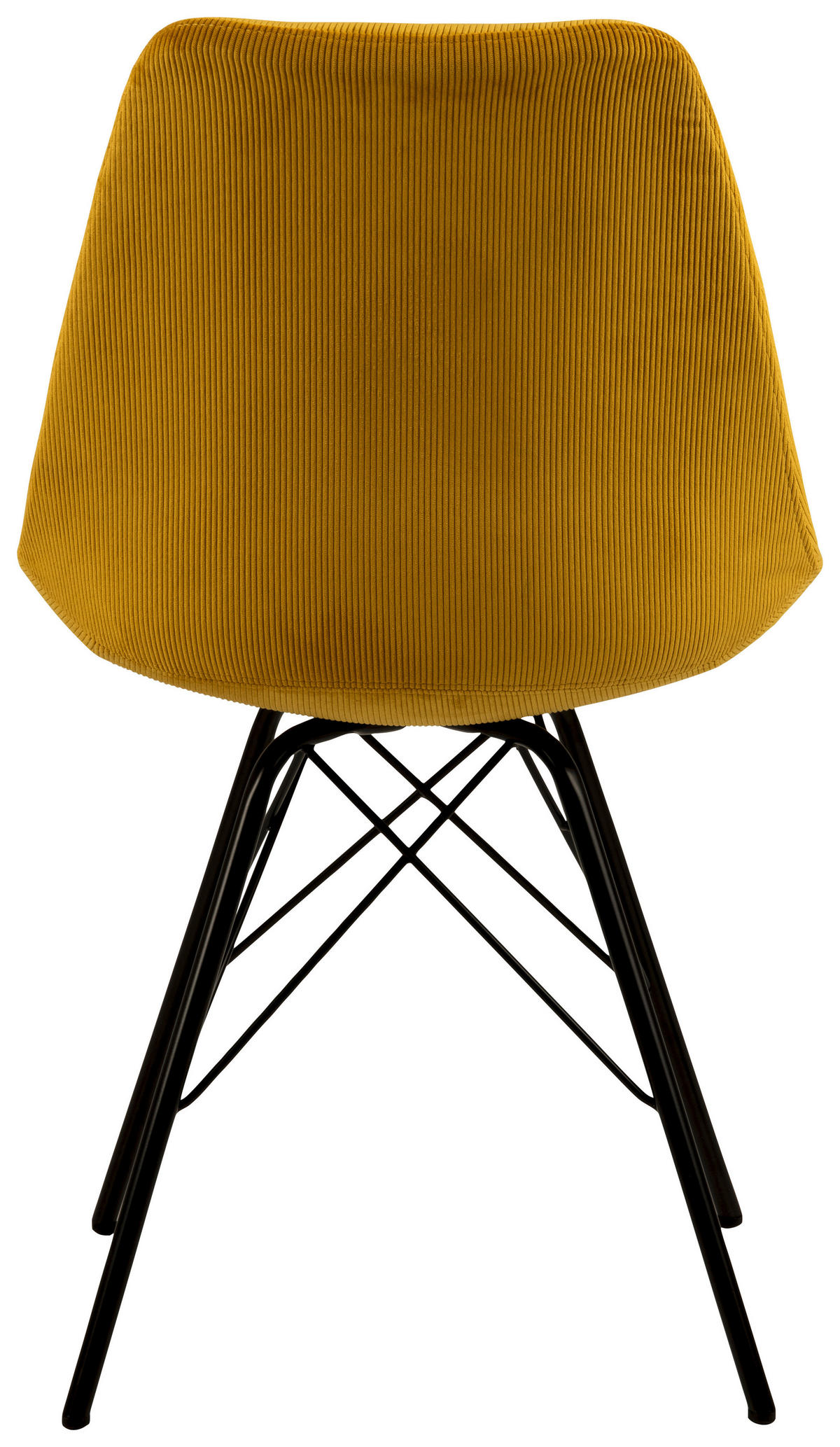 ŽIDLE, žlutá, černá - černá/žlutá, Konvenční, kov/textil (48,5/85,5/54cm) - MID.YOU