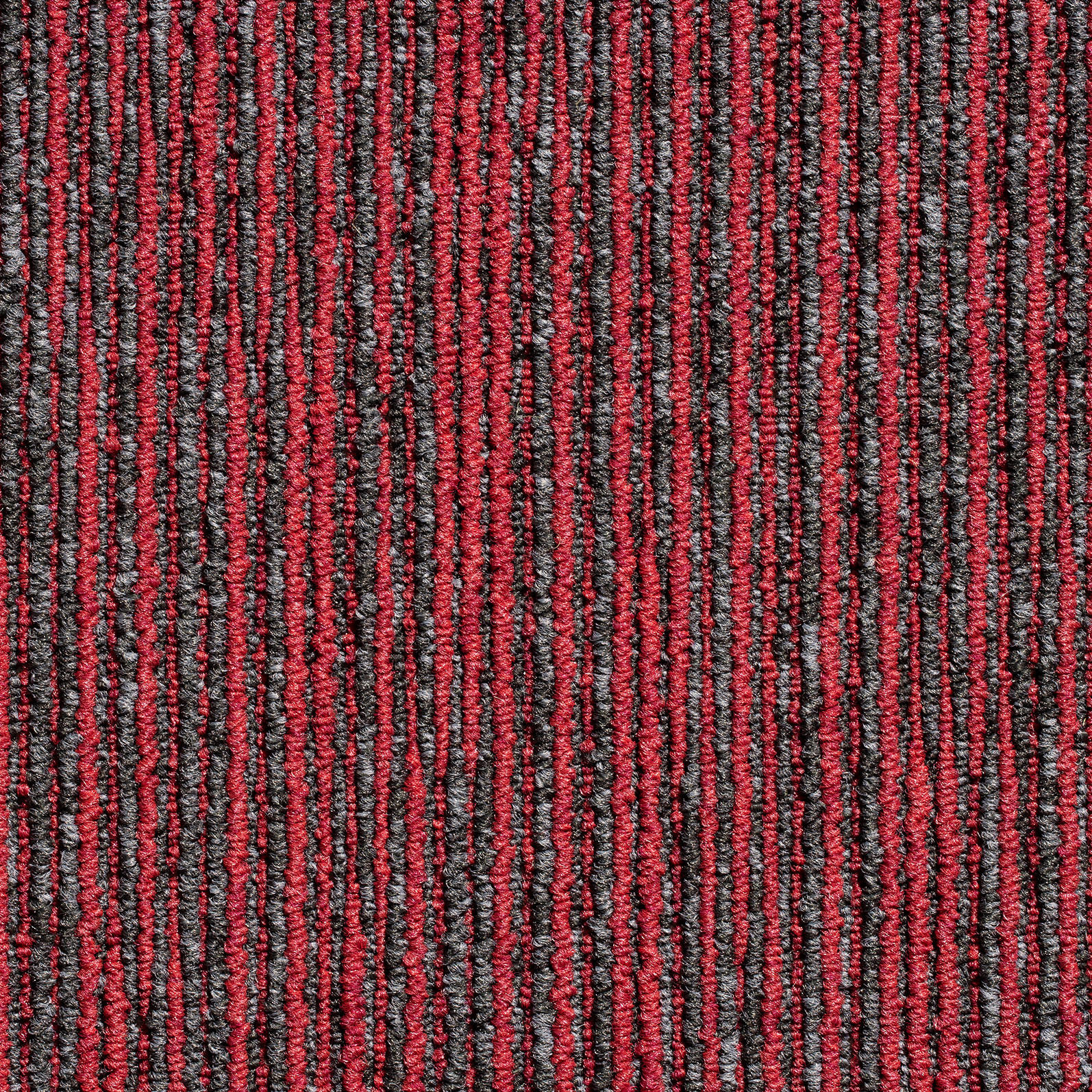 Teppichfliese Ambition 120 - Rot/Grau, Basics, Textil (50/50cm)
