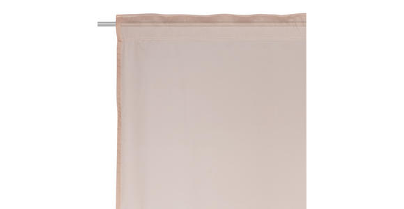 FERTIGVORHANG halbtransparent - Terracotta, Basics, Textil (140/245cm) - Esposa