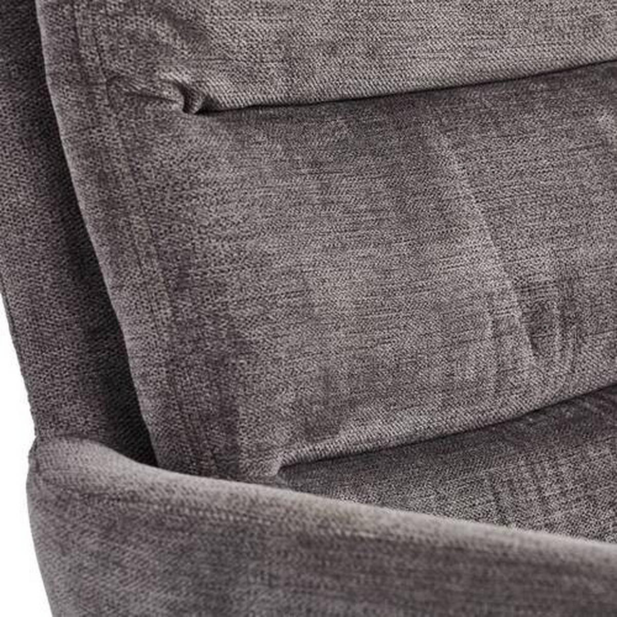 ARMLEHNSTUHL  in Eisen Webstoff  - Schwarz/Grau, Modern, Holz/Textil (67/92/60cm) - Livetastic