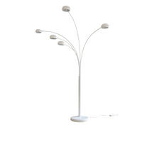 BOGENLEUCHTE  150/205/36 cm   - Weiß, Design, Stein/Metall (150/205/36cm) - P & B
