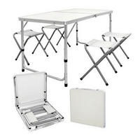 VRTNI SET   metal, plastika  siva, bijela  - bijela/siva, Basics, metal/plastika (120/60/70cm)