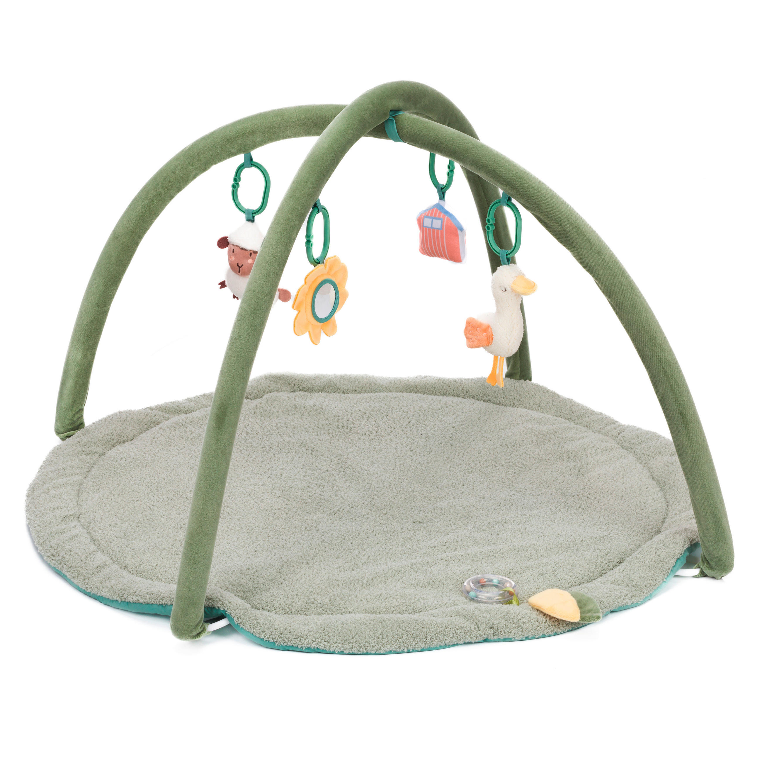 SPIELDECKE 85/85 cm  - Salbeigrün, Basics, Textil (85/85cm) - Fillikid