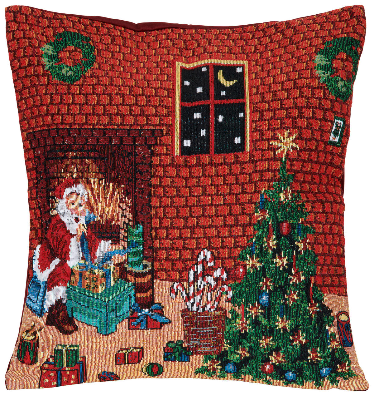 ZIERKISSEN  45/45 cm   - Multicolor, KONVENTIONELL, Textil (45/45cm) - X-Mas