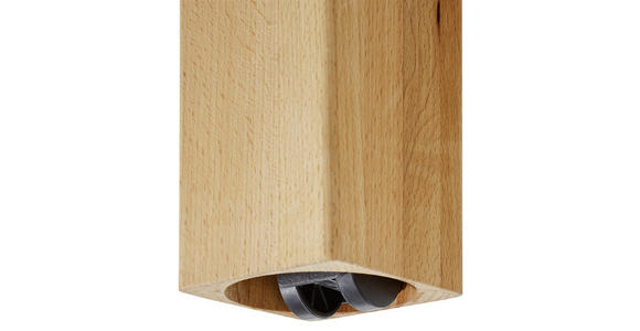 COUCHTISCH Kernbuche massiv quadratisch Buchefarben 70/70/47,5 cm  - Buchefarben, Natur, Holz (70/70/47,5cm) - Linea Natura