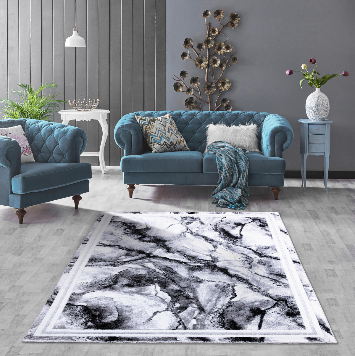 LÄUFER 80/300 cm 39203 Grau  - Grau, LIFESTYLE, Textil (80/300cm)