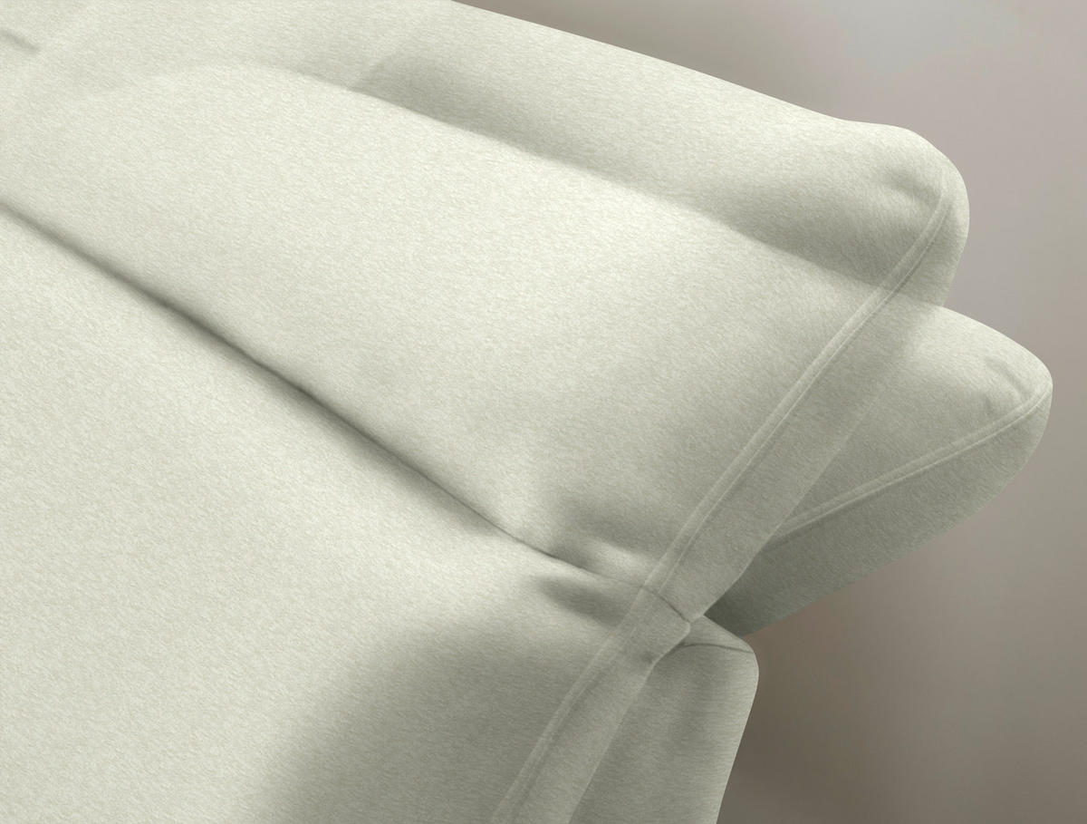 KUTNA GARNITURA tekstil  krem   - crna/krem, Design, tekstil/metal (179-202/288cm) - Stylife