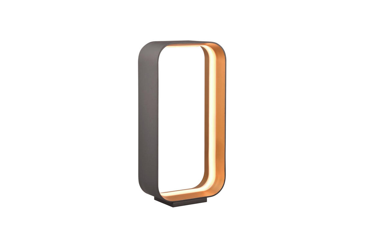 LED-TISCHLEUCHTE Cizione 20/10/41 cm  - Goldfarben/Schwarz, Design, Metall (20/10/41cm) - Trio Leuchten