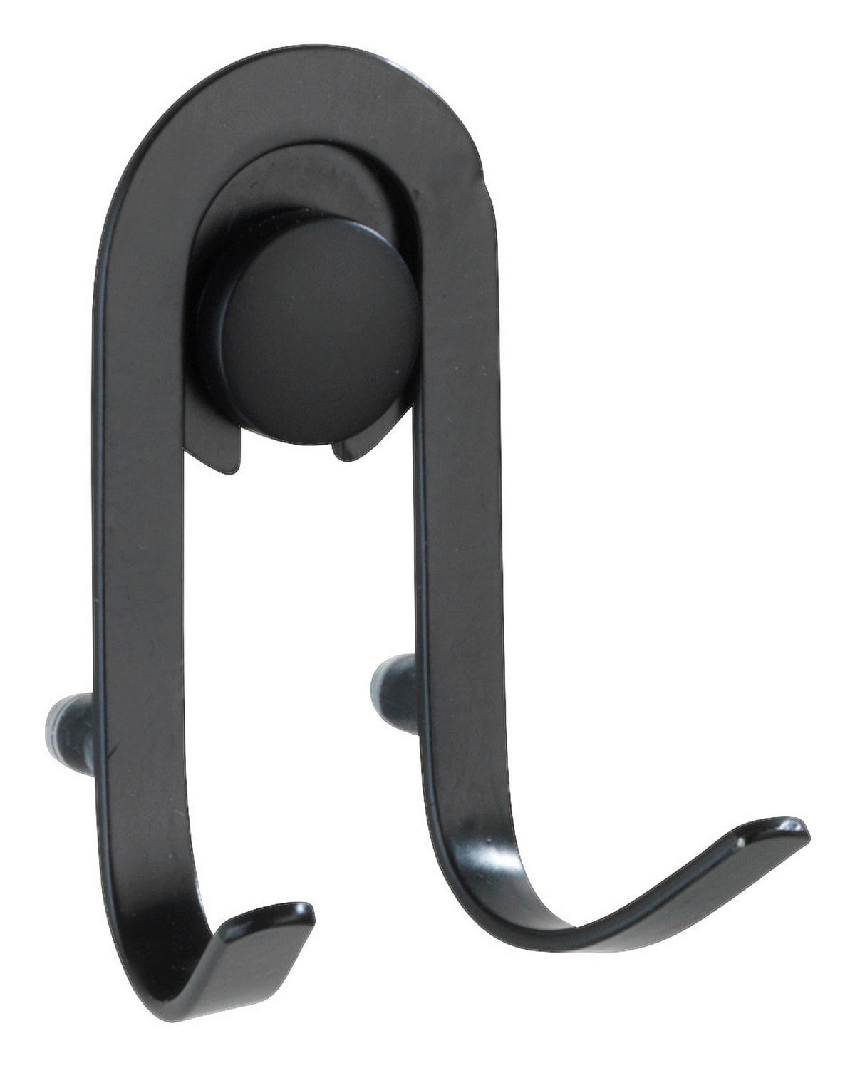 VÄGGKROK  i svart  - svart, Basics, metall (5,5/8,5/4cm)