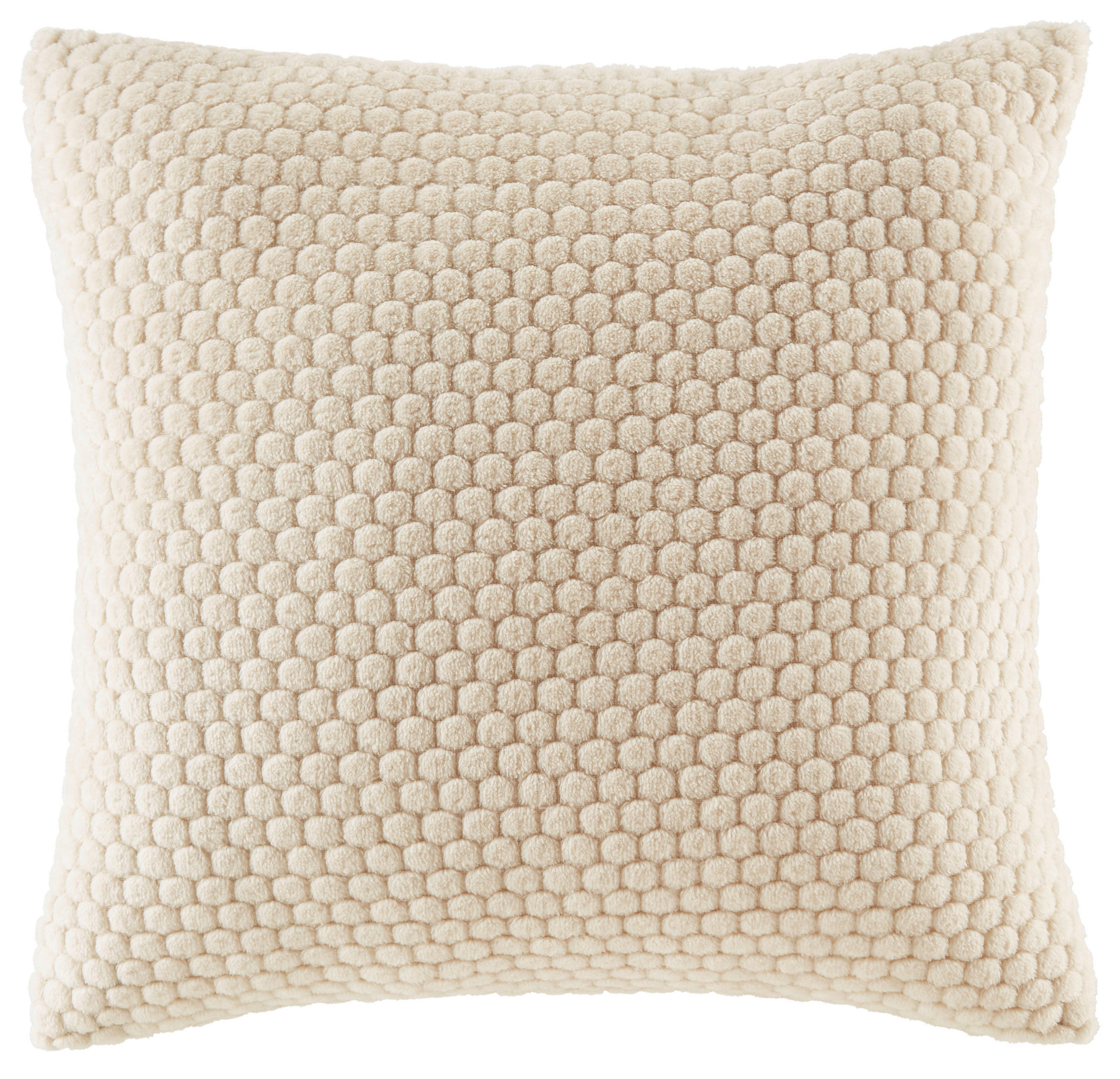 Zierkissen Belinda 45x45 cm Polyester Beige mit Zipp