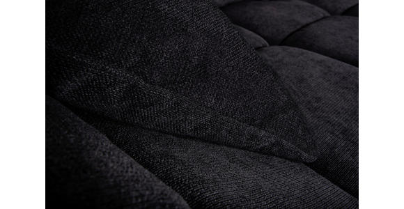 CloseUp von Carryhome ECKSOFA Schwarz Webstoff.
