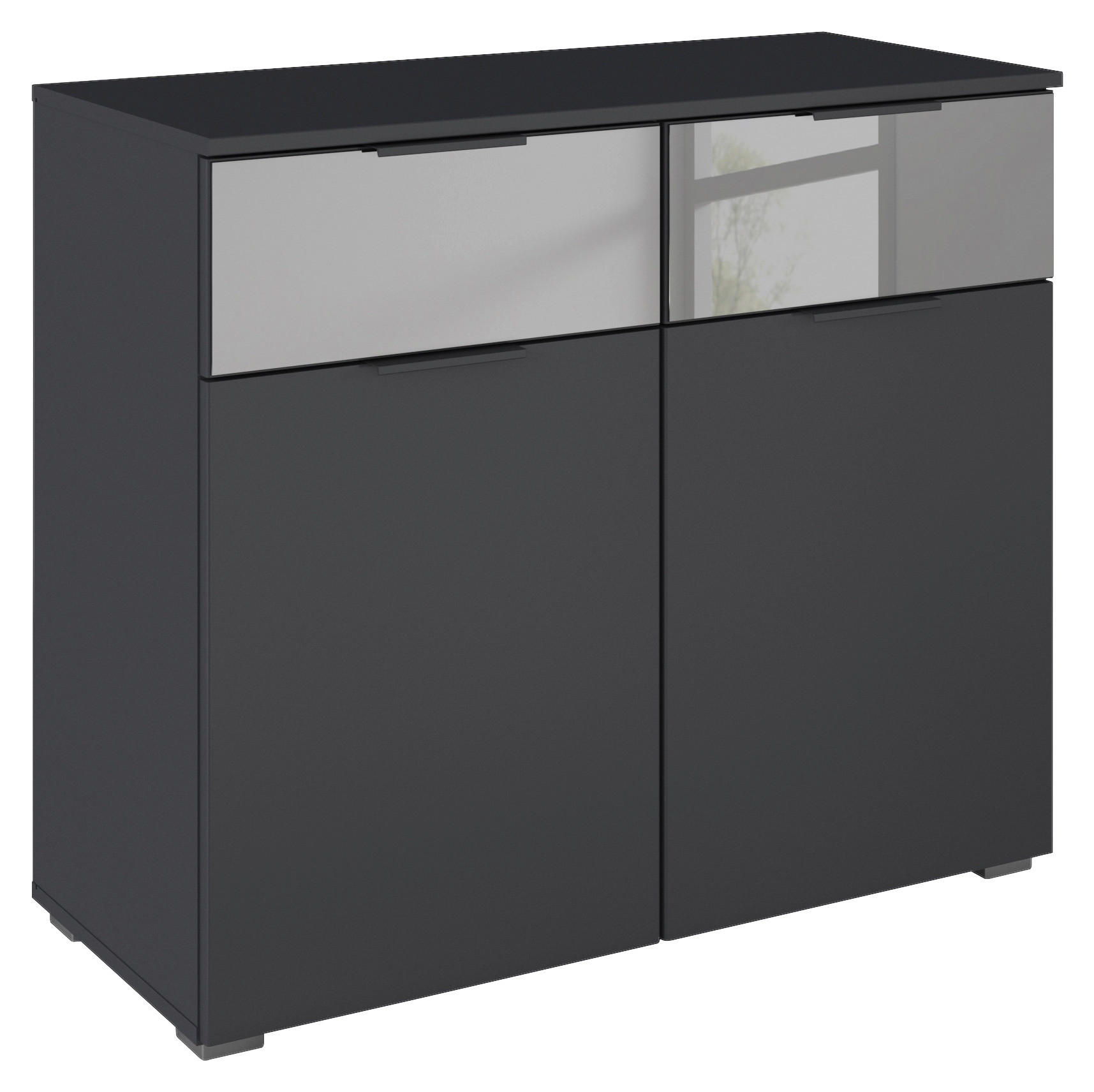 KOMMODE 93/81/42 cm  in  - Ahornfarben, Modern, Glas/Holzwerkstoff (93/81/42cm) - Rauch Möbel