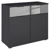 KOMMODE 93/81/42 cm  in  - Ahornfarben, Modern, Glas/Holzwerkstoff (93/81/42cm) - Rauch Möbel