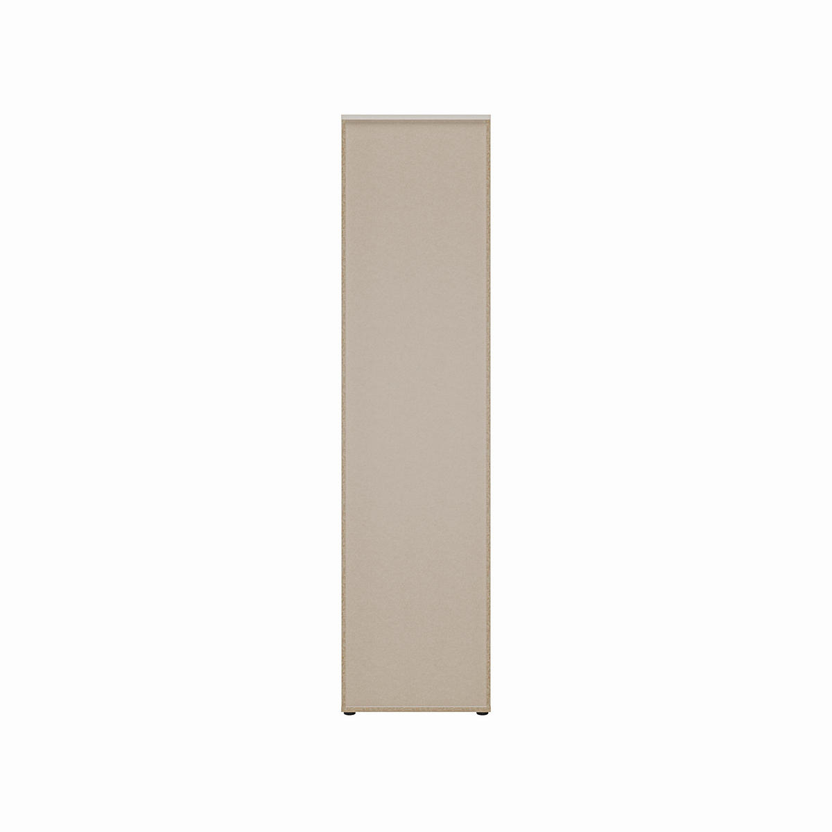 REGAL Sandfarben  - Sandfarben/Schwarz, Design, Holzwerkstoff/Kunststoff (54/216,7/34,8cm)