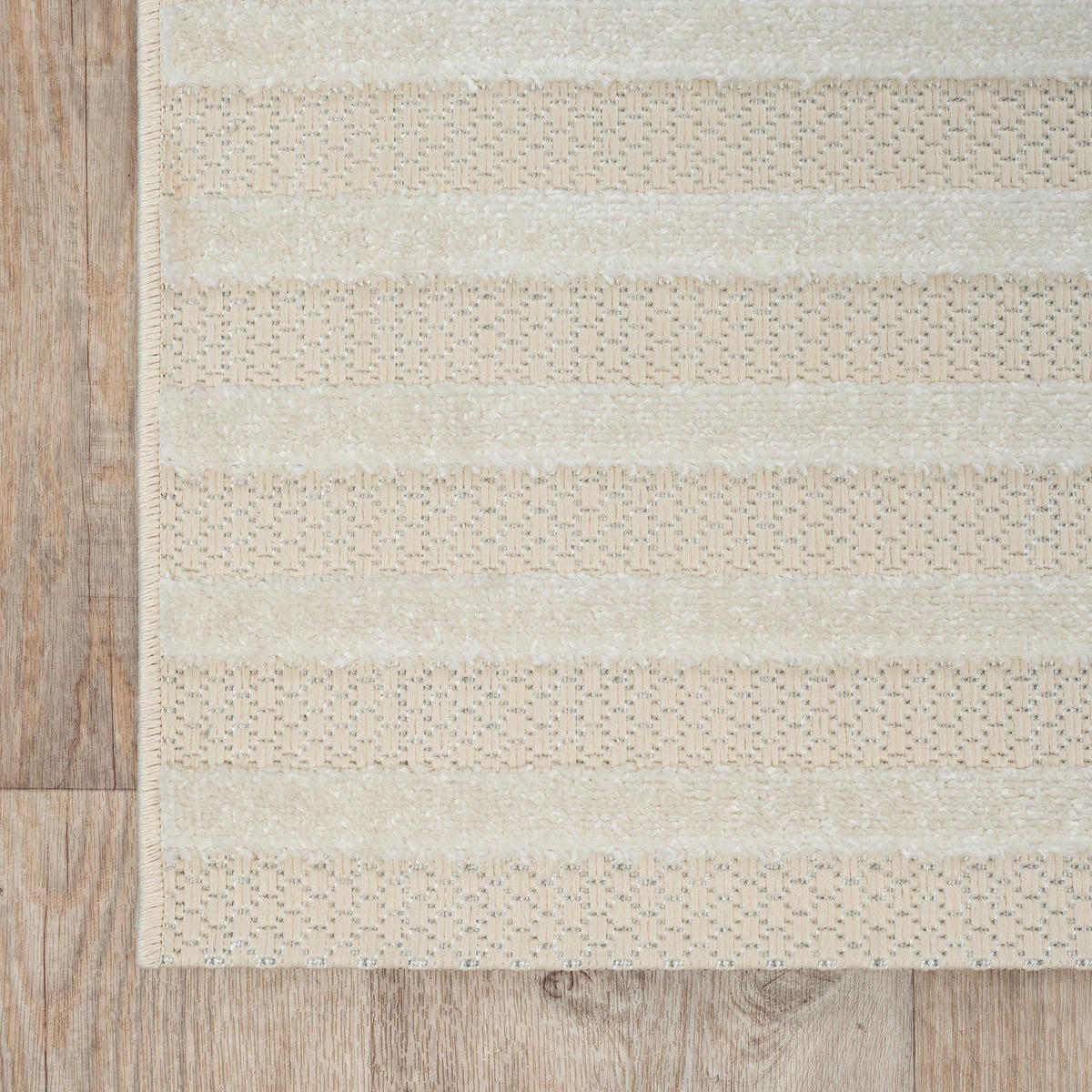 OUTDOORTEPPICH 60/110 cm Berlin Creme  - Creme, KONVENTIONELL, Kunststoff/Textil (60/110cm)