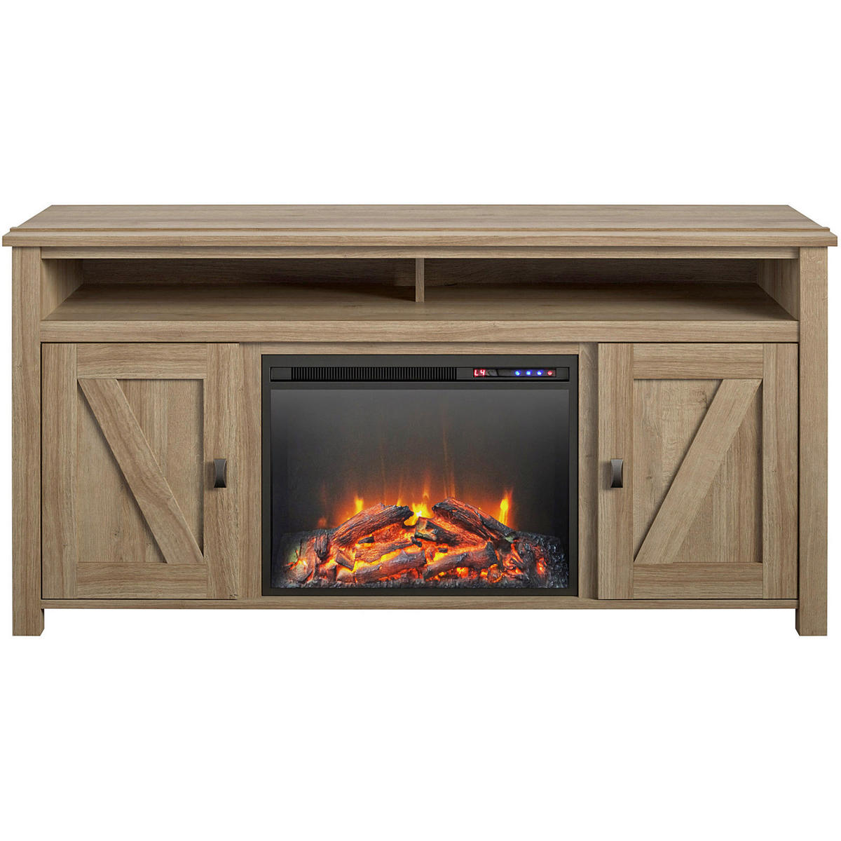 LOWBOARD Franklin  in 151/75/40 cm  - Eichefarben/Braun, Design, Holzwerkstoff/Metall (151/75/40cm) - MID.YOU