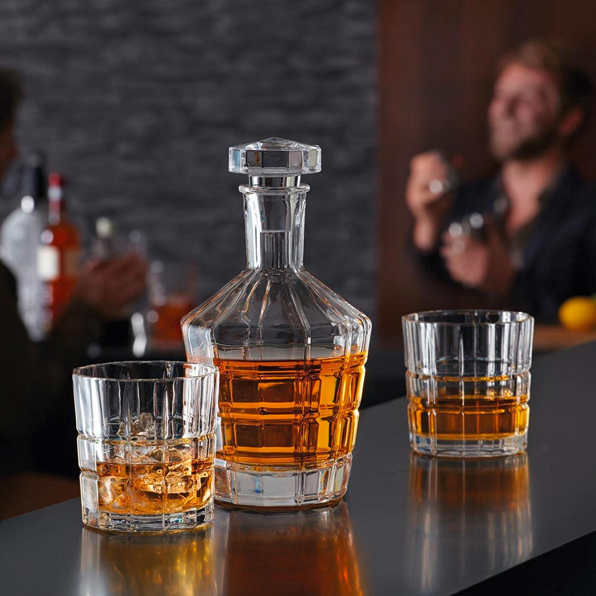 WHISKY-GLÄSERSET 3-teilig  - Transparent, KONVENTIONELL, Glas (28,00/13,80/31,50cm) - Leonardo