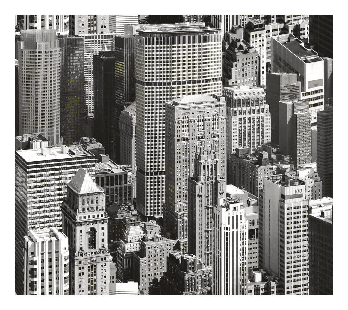 Klebefolie Stadtoptik Grau Basic-Line 45x150 cm