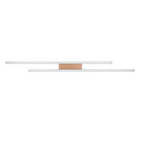 STROPNA LED-SVETILKA  Odio 22 W//3000 K/230 V/ - siva, Konvencionalno, kovina (110.0/5/8.5cm)