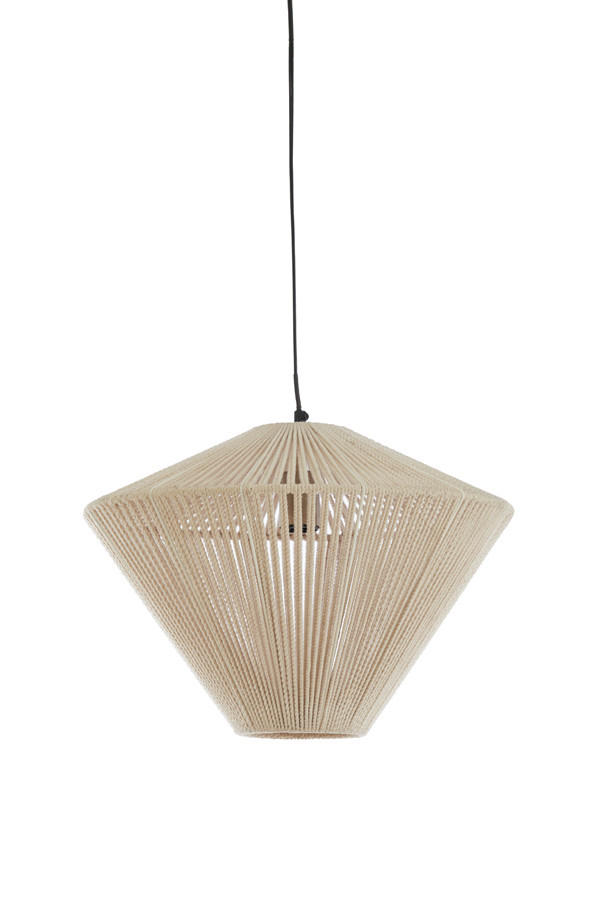 HÄNGELEUCHTE Felida 42/32/32 cm   - Creme, Basics, Textil/Metall (42/32/32cm) - Light & Living