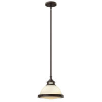 HÄNGELEUCHTE 29.2/31.8  cm  - Bronzefarben, KONVENTIONELL, Glas/Metall (29.2/31.8 cm) - Elstead Lighting