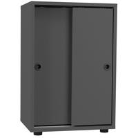 AKTENSCHRANK 49/74/38 cm  - Anthrazit, Design, Holzwerkstoff (49/74/38cm) - MID.YOU