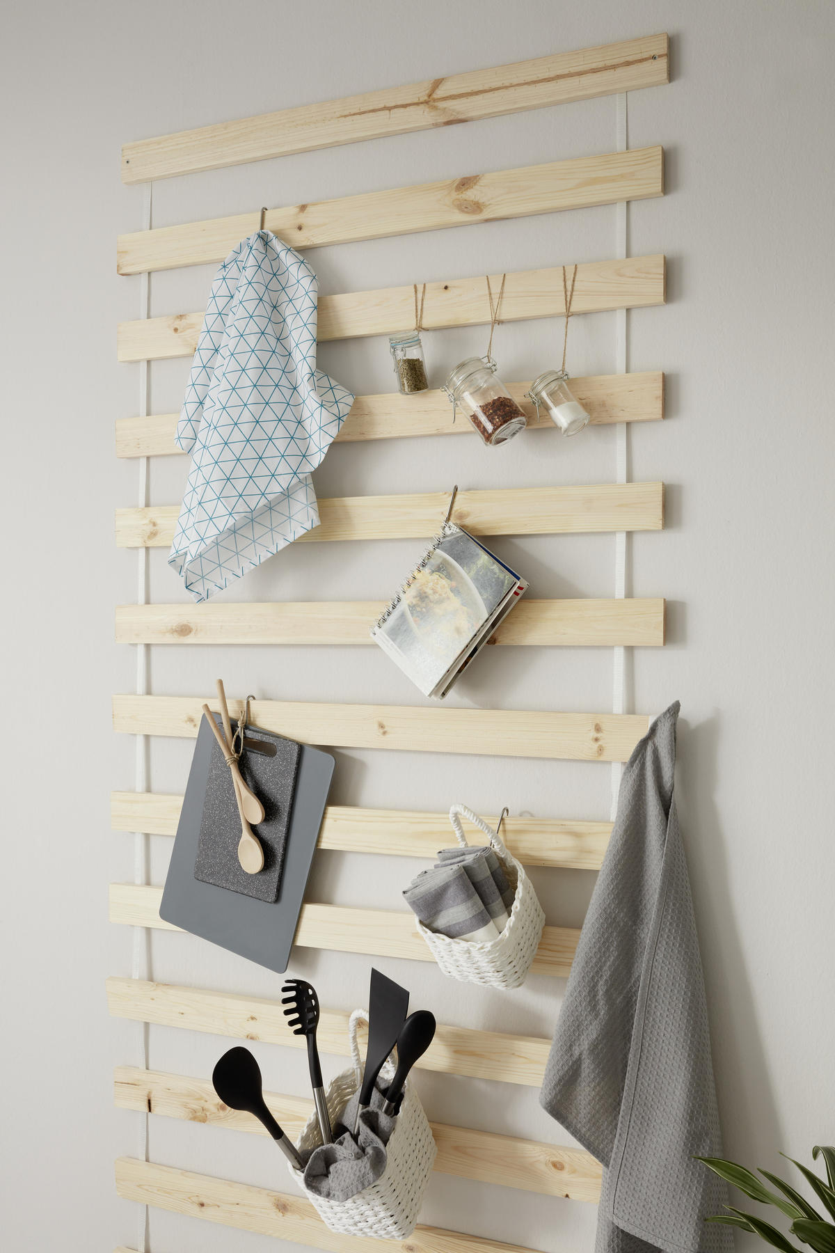 ROLOVATEĽNÝ ROŠT, 90/200 cm - farba borovice, drevo (90/200cm) - Carryhome
