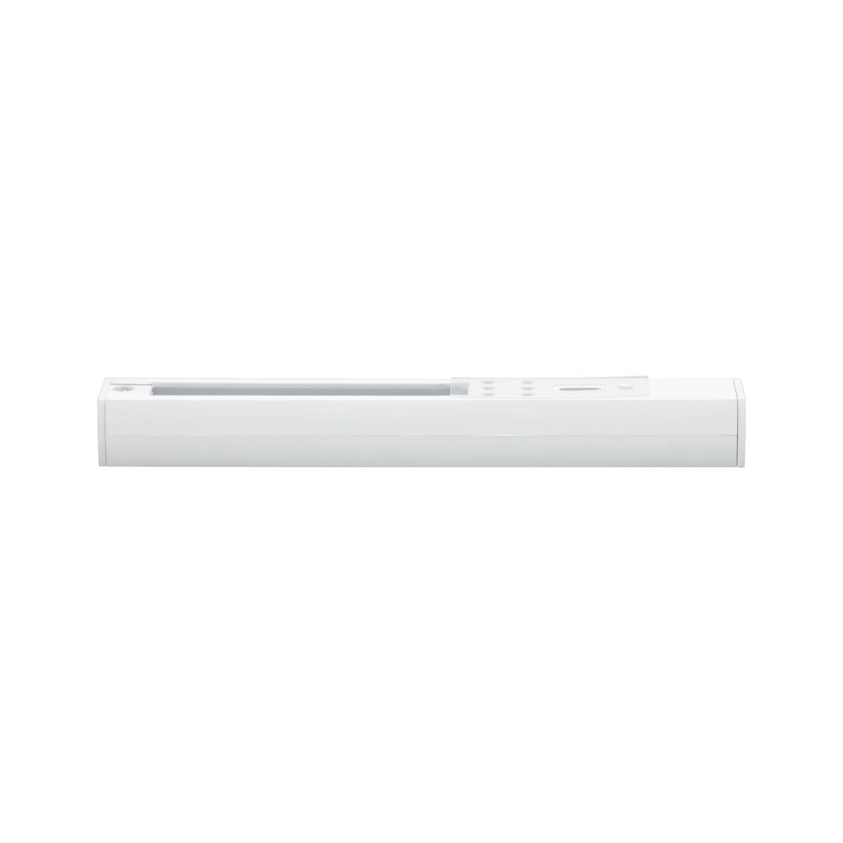 SCHIENENSYSTEM-EINSPEISER URail 18,7/8,3 cm   - Weiß, Basics, Kunststoff (18,7/8,3cm) - Paulmann