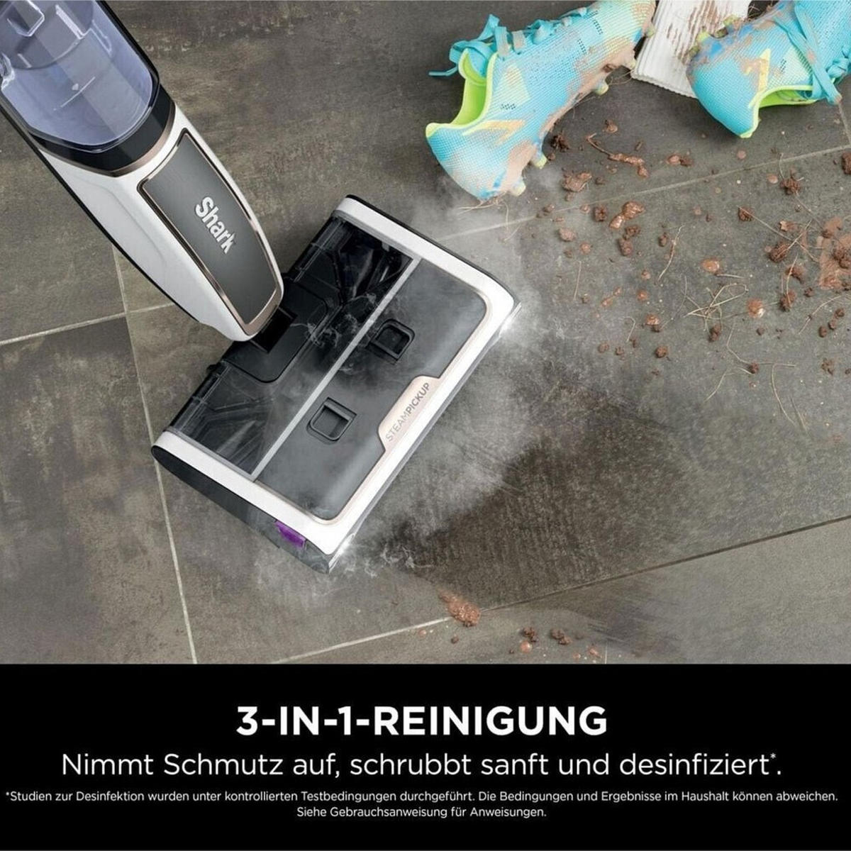 AKKU-HANDSTAUBSAUGER  - Grau Hochglanz/Lila, Basics, Kunststoff (17,9/23,8/112cm)