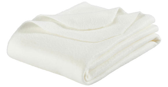FLEECEDECKE 75/100 cm - Weiß, Basics, Textil (75/100cm) - My Baby Lou