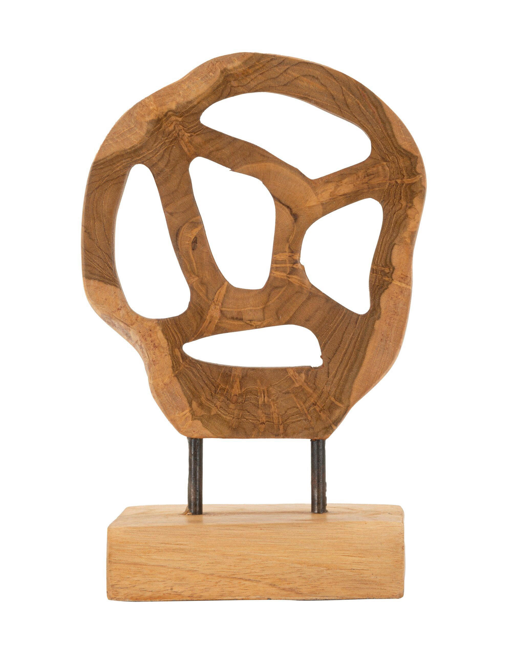 SKULPTUR - Braun, Basics, Holz (18/27/10cm)