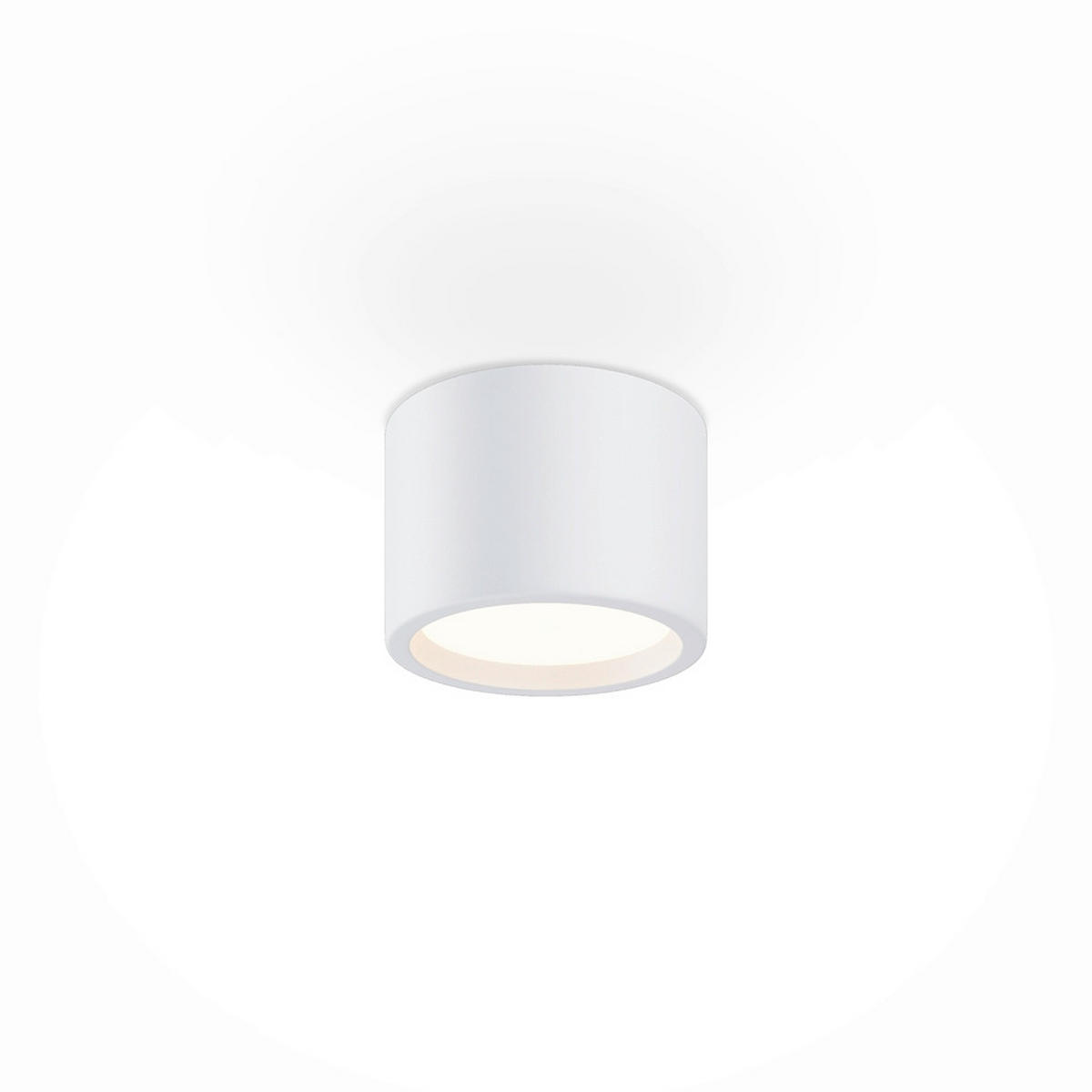 DECKENLEUCHTE  10,5/7 cm    - Weiß, MODERN, Metall (10,5/7cm) - MAYTONI