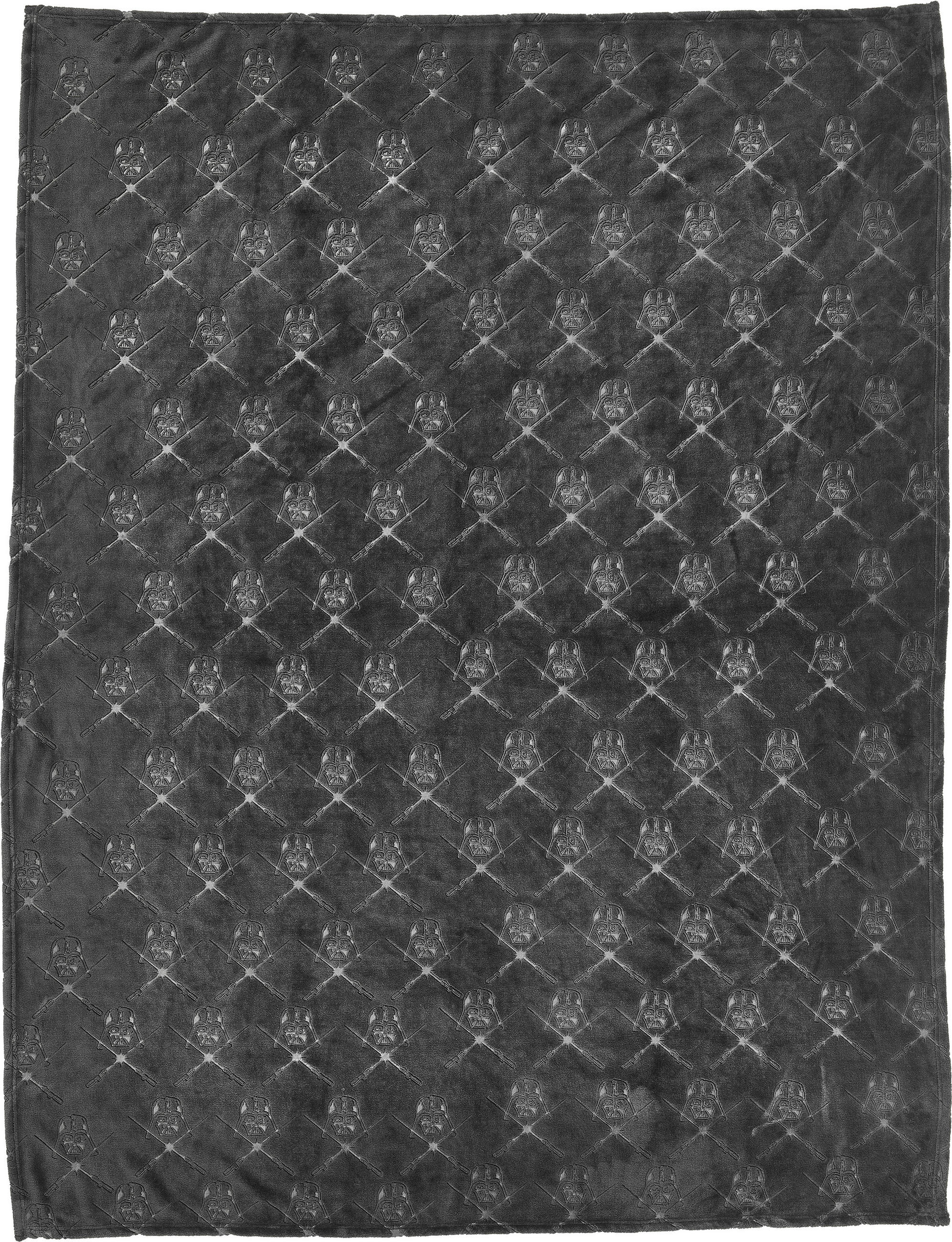 WOHNDECKE Star Wars "Lichtschwert" 150/200 cm - Schwarz, Basics, Textil (150/200cm) - Star Wars