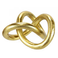 SKULPTUR - Goldfarben, Basics, Kunststoff (18/10/18cm)