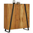 KOMMODE 115/126,5/43 cm - Eichefarben/Schwarz, Trend, Holz/Metall (115/126,5/43cm) - Landscape KOMMODE 115/126,5/43 cm - Eichefarben/Schwarz, Trend, Holz/Metall (115/126,5/43cm) - Landscape