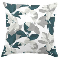KISSENHÜLLE 50/50 cm  - Petrol, Basics, Textil (50/50cm) - Novel