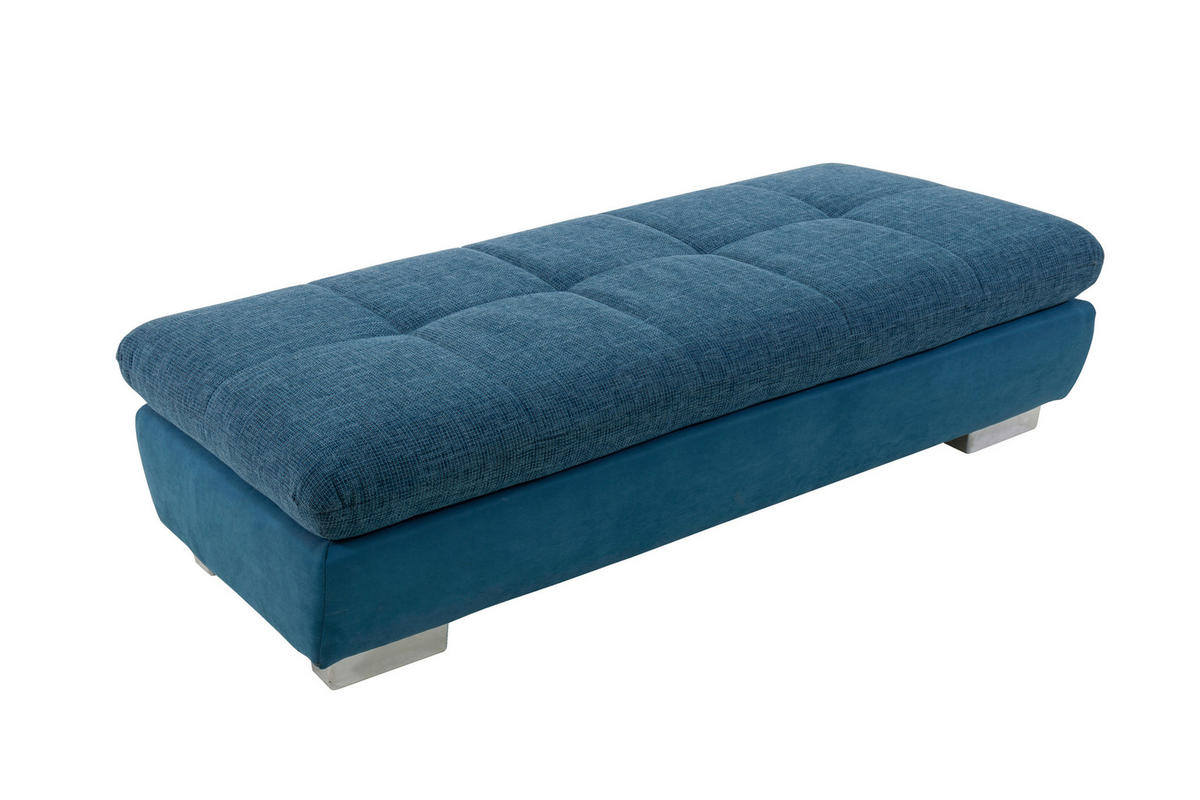 SJEDEĆA GARNITURA tekstil  tirkizna   - tirkizna/boje kroma, Design, tekstil/plastika (341/204cm) - Xora