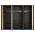 DREHTÜRENSCHRANK  in Eichefarben, Kaschmir  - Kaschmir/Eichefarben, Design, Holz/Holzwerkstoff (300/225,5/60,2cm) - Xora