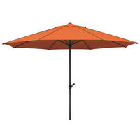 SONNENSCHIRM 350 cm Terracotta  - Anthrazit/Terracotta, Basics, Textil/Metall (350/275cm) - Schneider