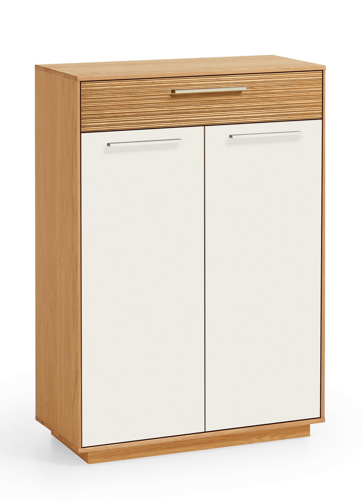 GARDEROBE 6-teilig  in 250/195/40 cm  - Eichefarben/Anthrazit, Design, Glas/Holz (250/195/40cm)