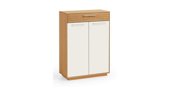 GARDEROBE 6-teilig in 250/195/40 cm - Eichefarben/Anthrazit, Design, Glas/Holz (250/195/40cm) - Novel