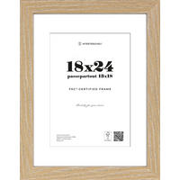 BILDERRAHMEN - Eichefarben, Basics, Holzwerkstoff (21/27,1/2,7cm)