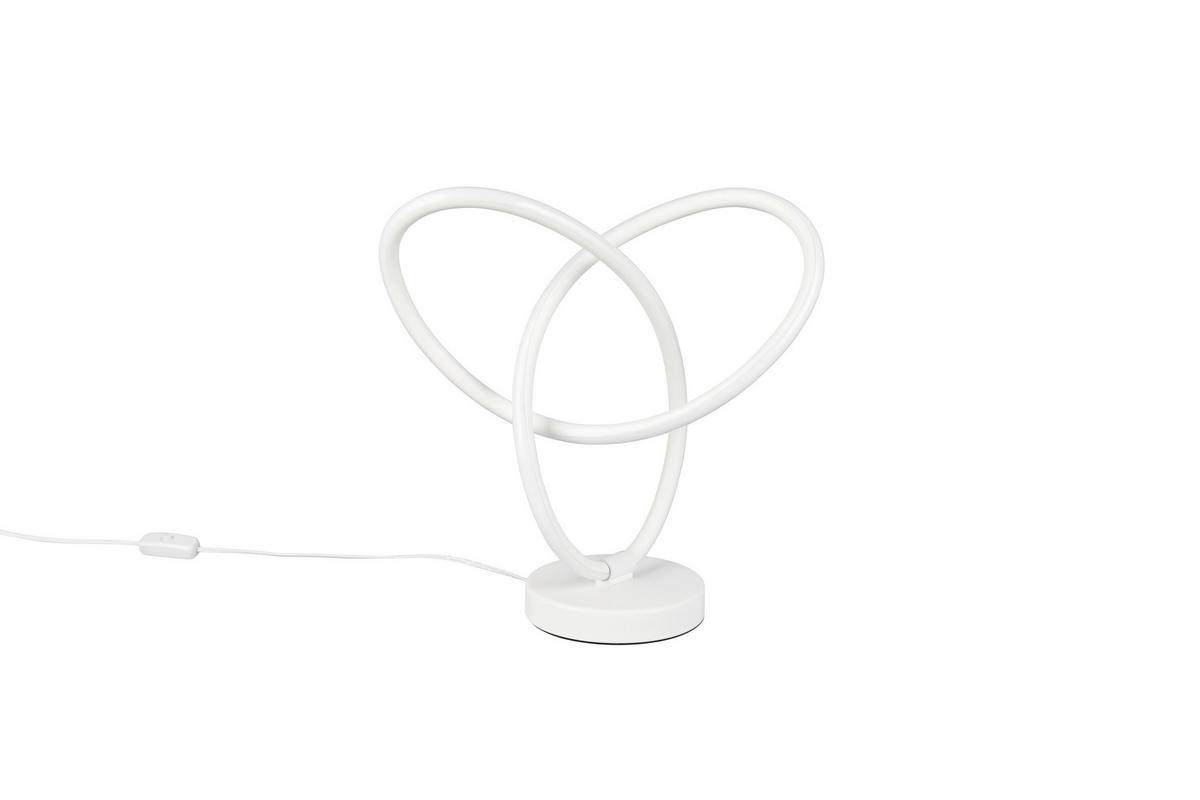 VEIOZĂ CU LED - alb, Design, metal (28/28/12cm)