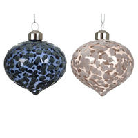 CHRISTBAUMKUGEL 8/8/8 cm  - Multicolor, Basics, Glas (8/8/8cm)