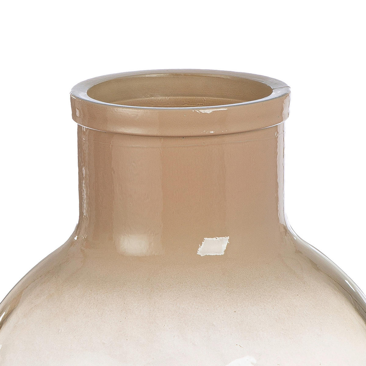 DEKOVASE  - Hellbraun, LIFESTYLE, Glas (24/31cm)