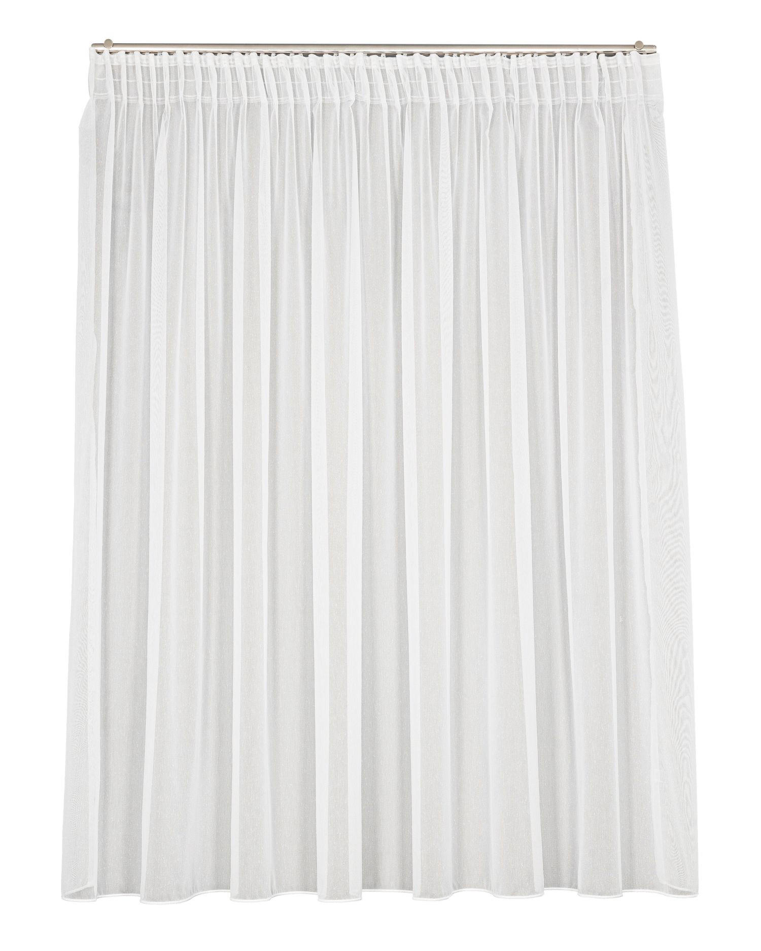 PERDEA CONFECȚIONATĂ transparent  - transparent, Basics, textil (300/175cm)