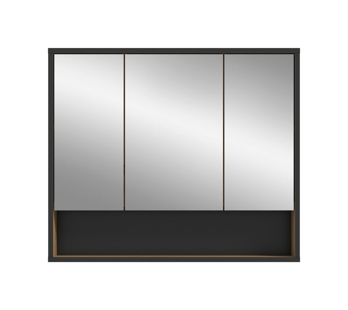 SPEGELSKÅP  - ek Artisan, Trend, trämaterial/glas (80/68/19cm) - MID.YOU