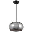 HÄNGELEUCHTE 23/120 cm  - Schwarz, Trend, Glas/Metall (23/120cm) - Novel